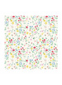Caixote de Papel Cartão Floral Vintage 10cm