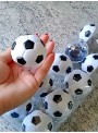 12 Unidades Baleiro Mini Bola de Futebol Lembrancinha de Festa Decoração