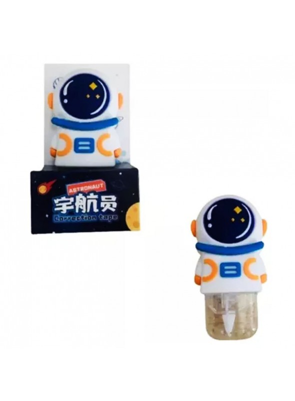 Fita Corretiva Astronauta Branquinho Papelaria Fofa Kawaii Lembrancinha 1 Unidade