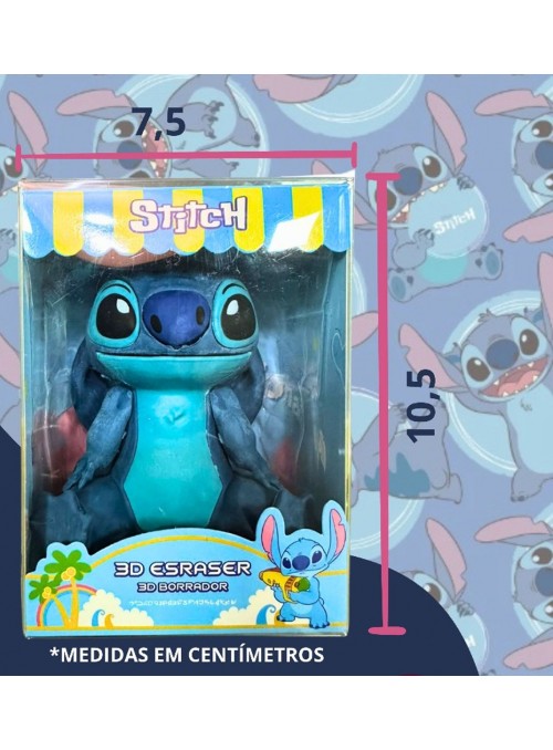 Borracha Gigante Stitch 3D Papelaria Fofa Kawaii Lembrancinha