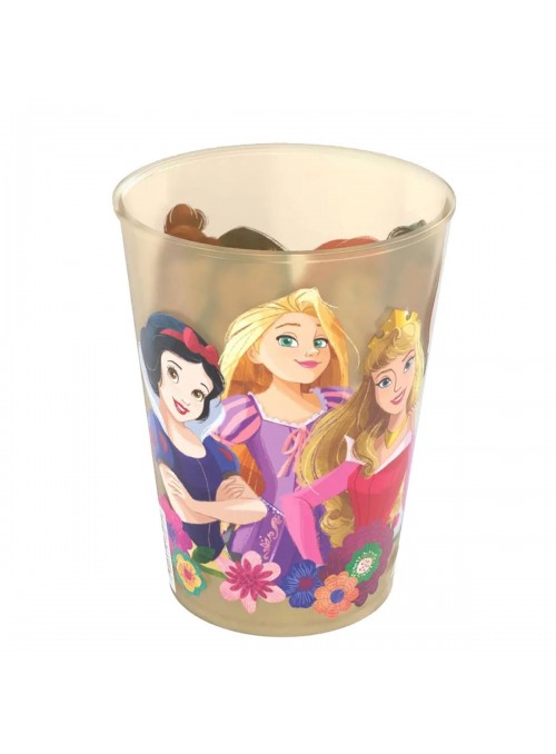 Copo de Plástico Decorado Princesas 320ml 1 Unidade Lembrancinha