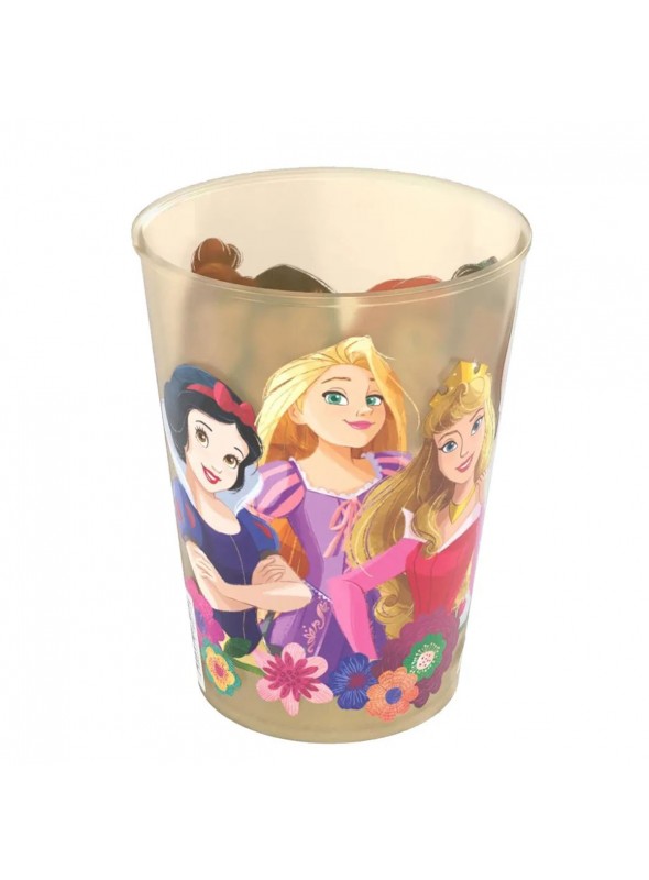 Copo de Plástico Decorado Princesas 320ml 1 Unidade Lembrancinha