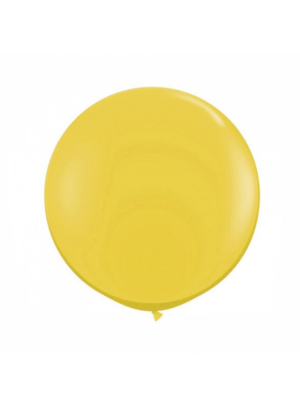 Balão de Látex Gigante Dourado – 1 unidade