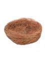 Cesta de Palha Decorativa Páscoa 12cm 1 Unidade Decoração