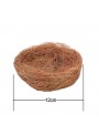 Cesta de Palha Decorativa Páscoa 12cm 1 Unidade Decoração