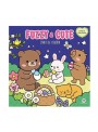 Fuzzy & Cute Livro de Colorir Kawaii Bobbie Gods Coloring Book Fofinho