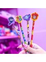 Lapis HB com Borracha Harry Potter Kit com 4 Unidades Papelaria Fofa