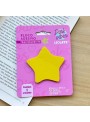 Bloco Adesivo de Notas Transparente Estrela 69mm x 69mm 50 Folhas