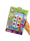 Livro Infantil para Colorir Stitch Disney Super Color Pack com Giz de Cera, Canetinhas, Aquarela e Pincel