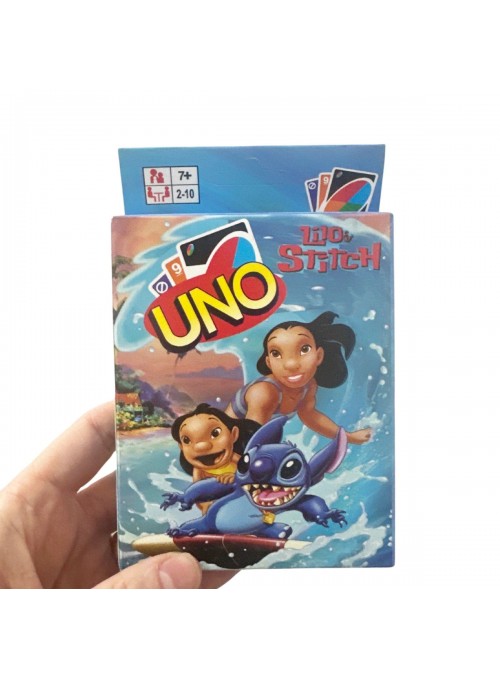 Lembrancinha Jogo Uno de Cartas Lilo e Stitch Presente Infantil