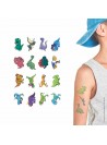 Lembrancinha Tatuagem de Pele Temporária Festa Dinossauros 16 Unidades