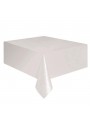 Toalha de Mesa Descartável de Luxo Branca – 1 unidade