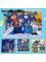 Balão Metalizado 4d Astronauta Com Base 46 X 88cm Importado