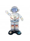 Balão Metalizado 4d Astronauta Com Base 46 X 88cm Importado