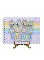 Livro De Colorir Labubu 52 Páginas 180g Capa Dura Holográfica