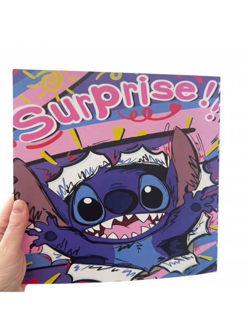 Livro De Colorir Lilo E Stitch 24 Páginas 120g Capa Mole Relaxamento Criatividade