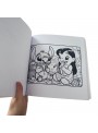 Livro De Colorir Lilo E Stitch 24 Páginas 120g Capa Mole Relaxamento Criatividade