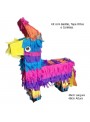 Pinhata Burrinho Colorido com Bastão e Máscara Bam Festas Boutique de Festas