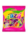 Bala Mastigável Zazá 400g Sabores de Frutas Sortidas Guloseimas