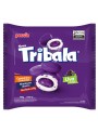 Bala Tri Bala Mastigável Recheada Crocante Uva 500g
