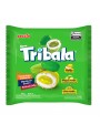 Bala TriBala Mastigável Recheada Crocante Melão Maça Verde Uva Verde 500g
