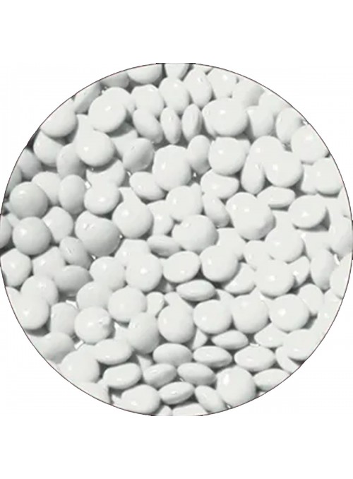 Coloreti Branco Confeito Sabor Chocolate 300g Pastilhas Confeitadas