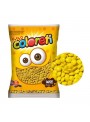 Coloreti Amarelo Confeito Sabor Chocolate 300g Pastilhas Confeitadas