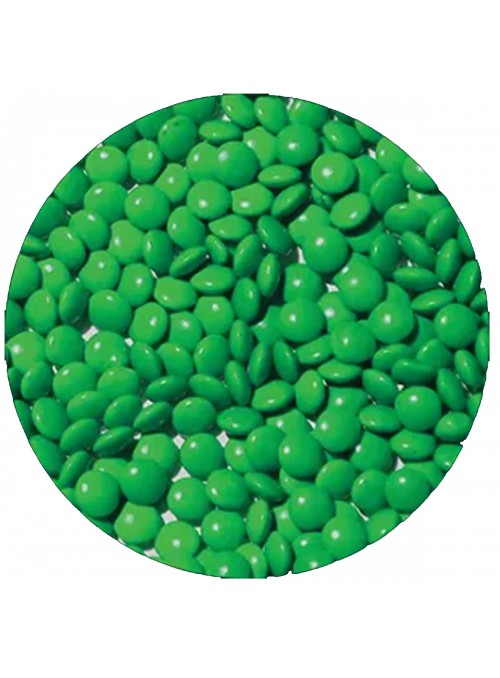 Coloreti Verde Confeito Sabor Chocolate 300g Pastilhas Confeitadas