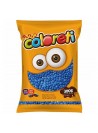 Coloreti Azul Confeito Sabor Chocolate 300g Pastilhas Confeitadas