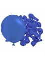 Balão de Látex Azul Escuro Liso 11 Polegadas 27cm 50 Unidades