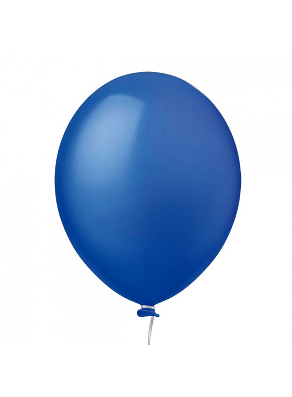Balão de Látex Azul Escuro Liso 11 Polegadas 27cm 50 Unidades