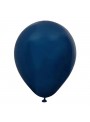 Balão de Látex Azul Naval Liso 11 Polegadas 27cm 50 Unidades