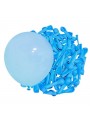 Balão de Látex Azul Claro Liso 11 Polegadas 27cm 50 Unidades