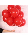 Balão de Látex Vermelho Liso 11 Polegadas 27cm 50 Unidades