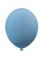 Balão de Látex Azul Jeans Liso 11 Polegadas 27cm 50 Unidades