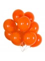 Balão de Látex Laranja Liso 11 Polegadas 27cm 50 Unidades