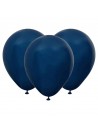 Balão de Látex Azul Naval Liso 5 Polegadas 12cm 50 Unidades