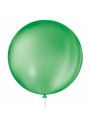 Balão de Látex Verde Bandeira Liso 5 Polegadas 12cm 50 Unidades