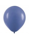 Balão de Látex Azul Jeans Liso 5 Polegadas 12cm 50 Unidades