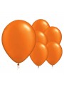 Balão de Látex Laranja Liso 5 Polegadas 12cm 50 Unidades