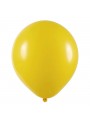 Balão de Látex Amarelo Liso 5 Polegadas 12cm 50 Unidades