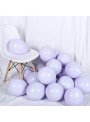 Balão de Látex Lilás Bebe Candy Liso 5 Polegadas 12cm 50 Unidades