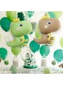 Balão Metalizado Dinossauro Verde Candy 65x79cm Flutua