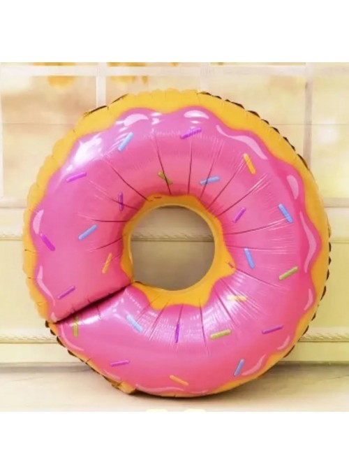 Balão Metalizado Donuts Rosquinha Doce 70 X 62cm Flutua