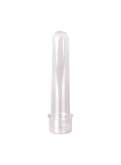 Lembrancinha Tubete Transparente 13cm 12 Unidades