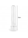 Lembrancinha Tubete Transparente 13cm 12 Unidades