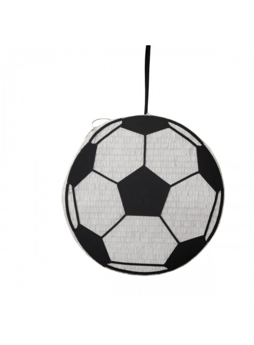Pinhata Bola de Futebol com Bastão e Máscara Bam Festas Boutique de Festas