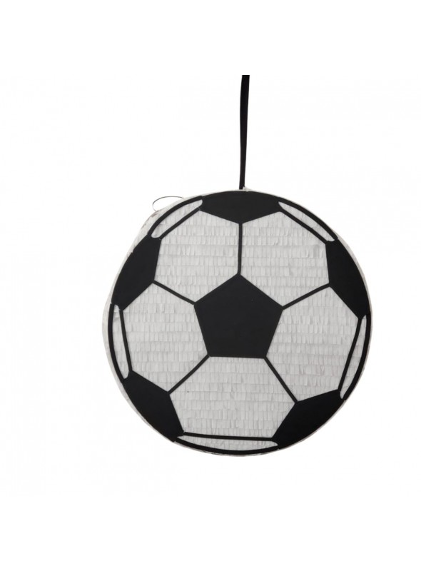 Pinhata Bola de Futebol com Bastão e Máscara Bam Festas Boutique de Festas