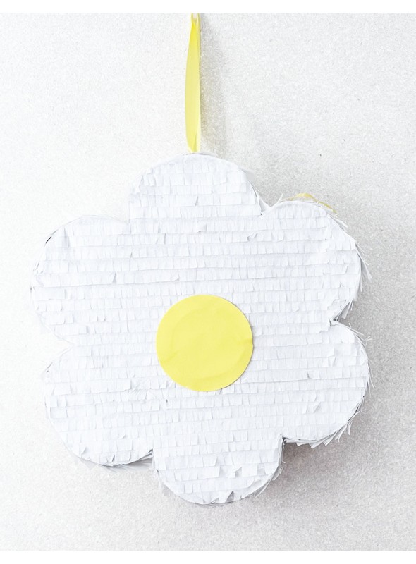 Pinhata Flor Margarida com Bastão e Máscara Bam Festas Boutique de Festas