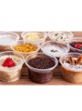 Pote Descartável Sem Tampa Transparente Para Sobremesa e Alimentos 250ml 50 Unidades